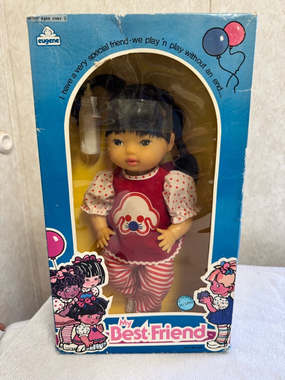 Vintage My Best Friend Su Ling Doll by Eugene with Original packaging